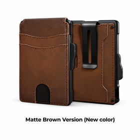 Men's RFID Minimalist Bifold Smart Wallet