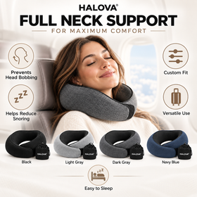 The Original HALOVA® Travel Pillow