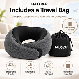 The Original HALOVA® Travel Pillow