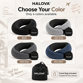 The Original HALOVA® Travel Pillow