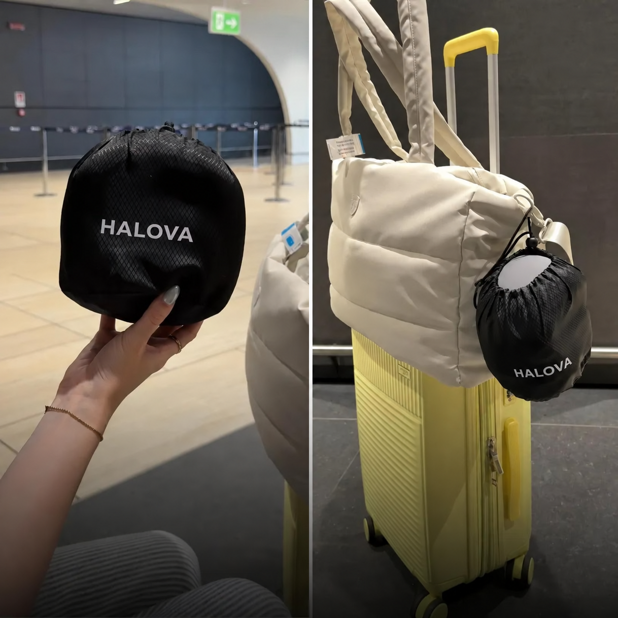 Both Pack Into Any Carry-On
