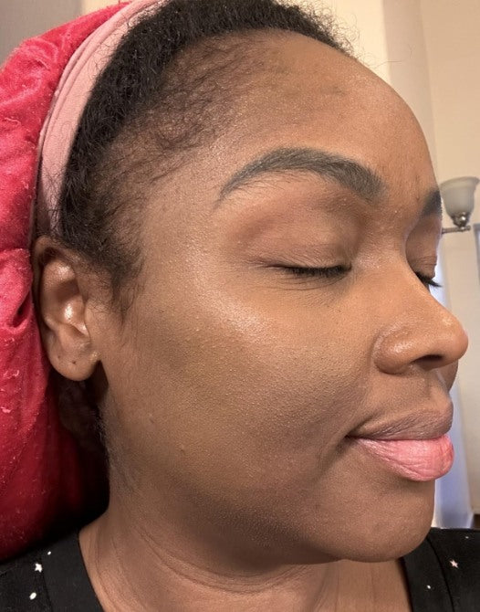 Customer-submitted close-up wearing SkinVeil BB Cream