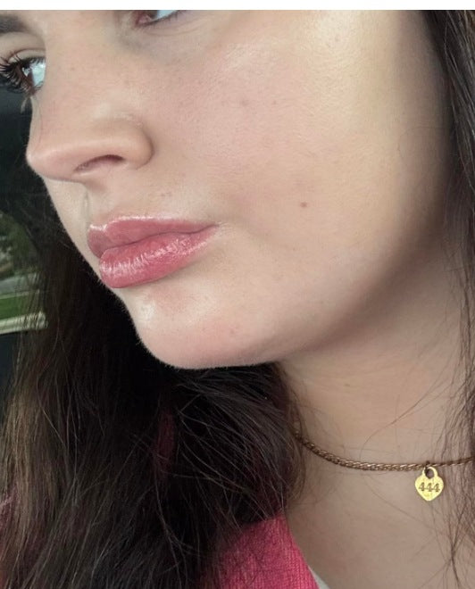 Customer-submitted close-up wearing SkinVeil BB Cream