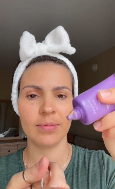 Customer-submitted portrait holding SkinVeil BB Cream