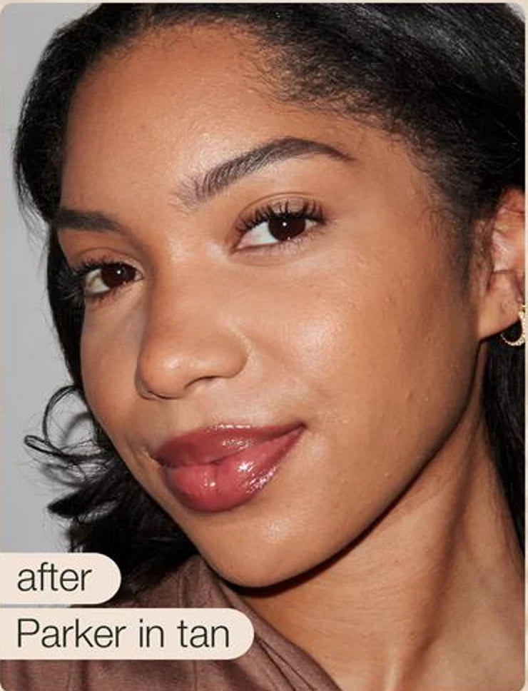Parker after using HALOVA CC serum