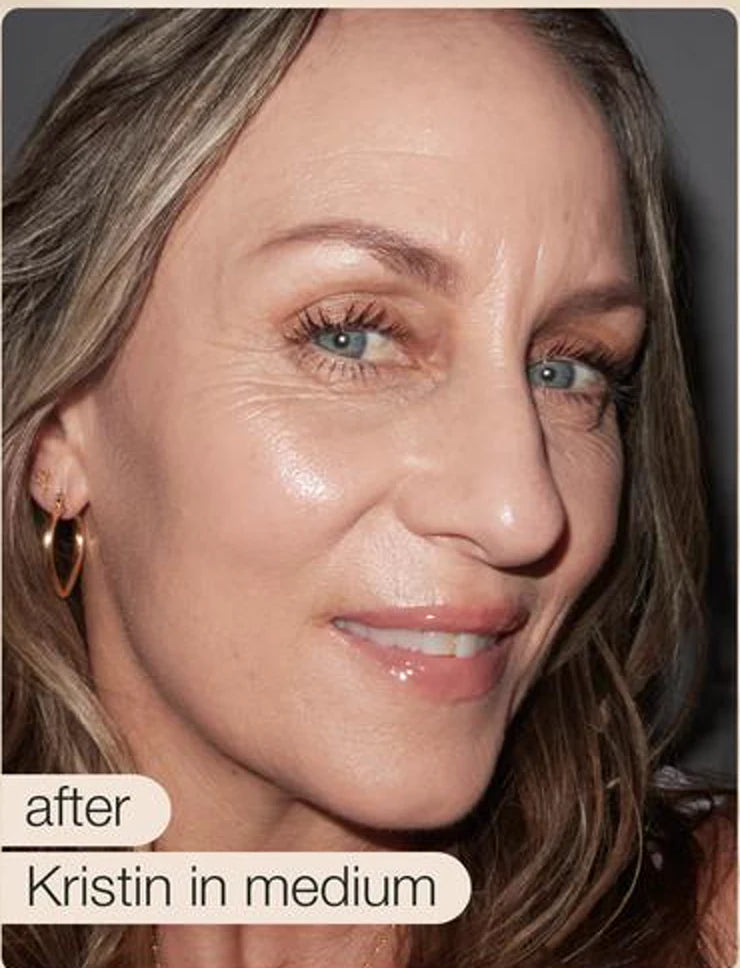 Kristin after using HALOVA CC serum