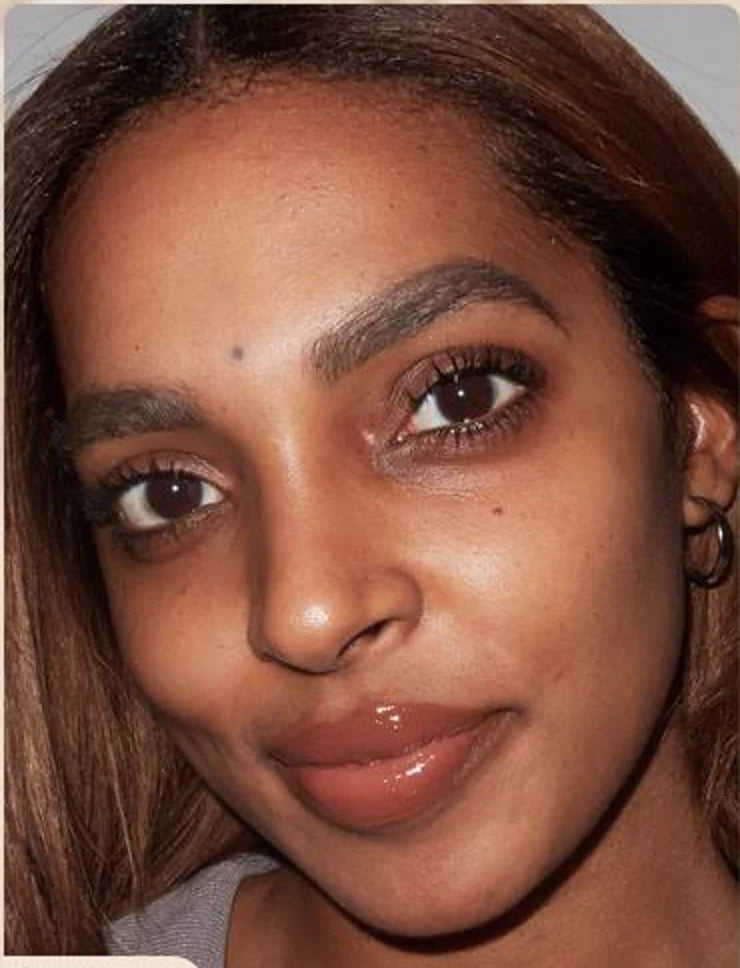 Chandler before using HALOVA CC serum