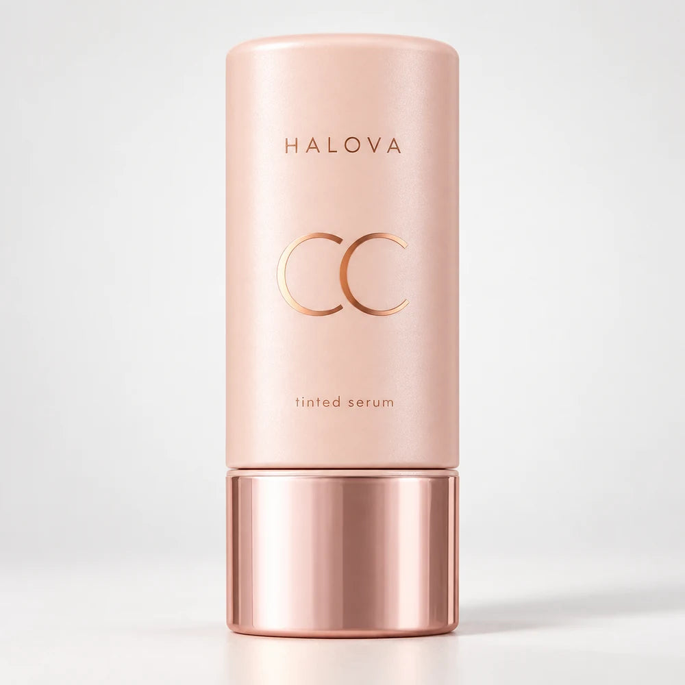 HALOVA Color-Adapting CC Tinted Serum bottle